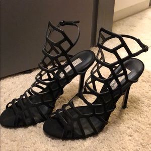 Steve Madden Cage Heels • Worn once!